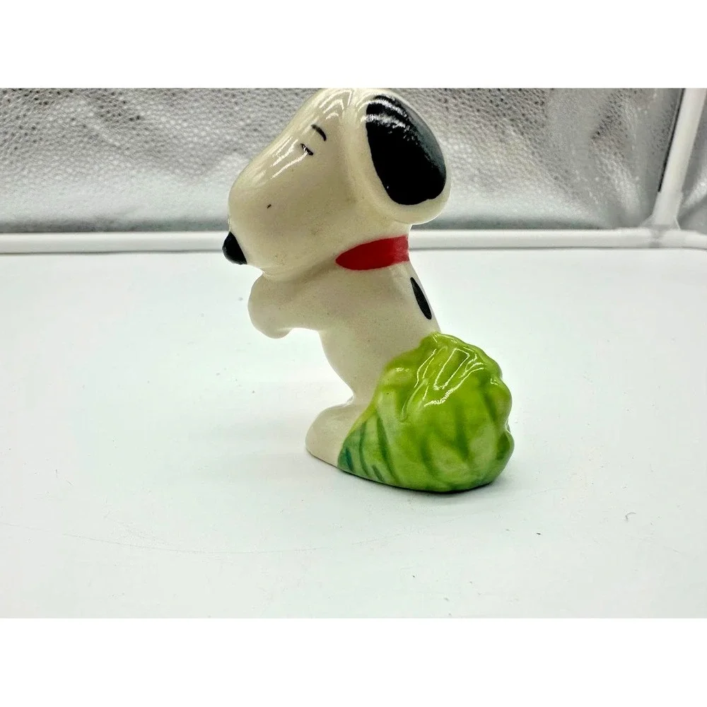 Vintage Snoopy Ceramic Salt Shaker Peanuts Character Rare Collector Piece